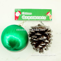 Foam christmas hanging ornament , household party decoration christmas foam ball ornament